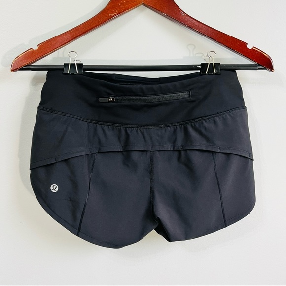 Lululemon Run speed up shorts in black color - Picture 4 of 7